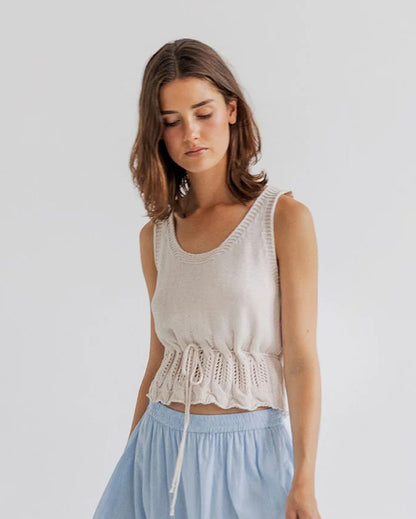 Vaka Pullover - Chalk