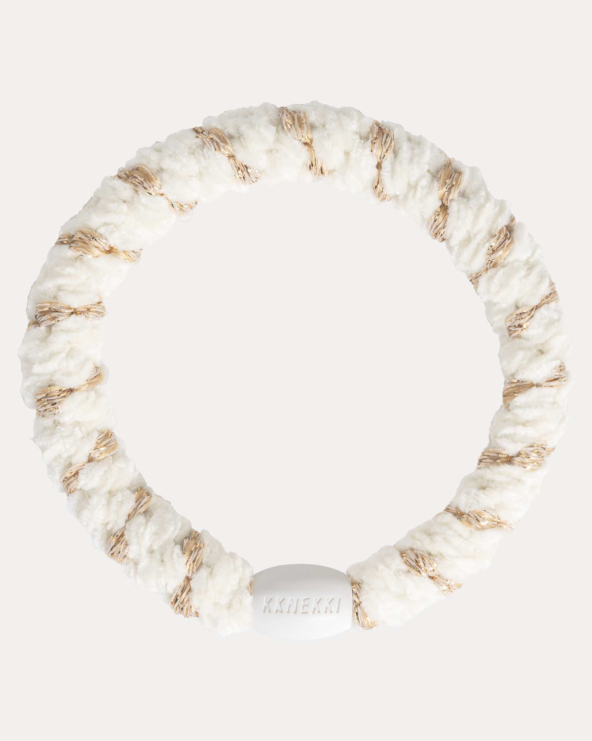 Kknekki Band - Velvet Stripe Ivory