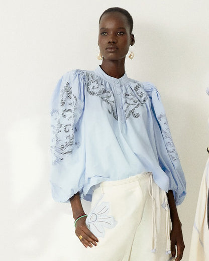 Vesma Top - Windsurfer Blue