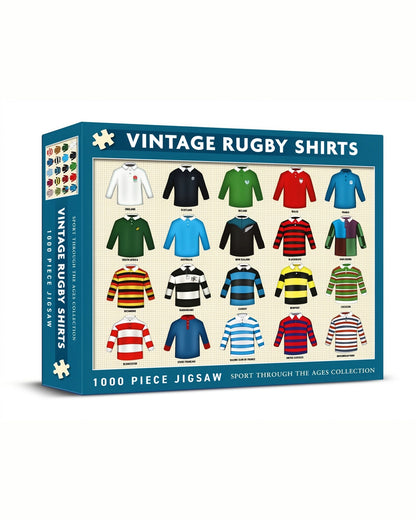 Vintage Rugby Shirts Jigsaw Puzzle - 1000 Pieces