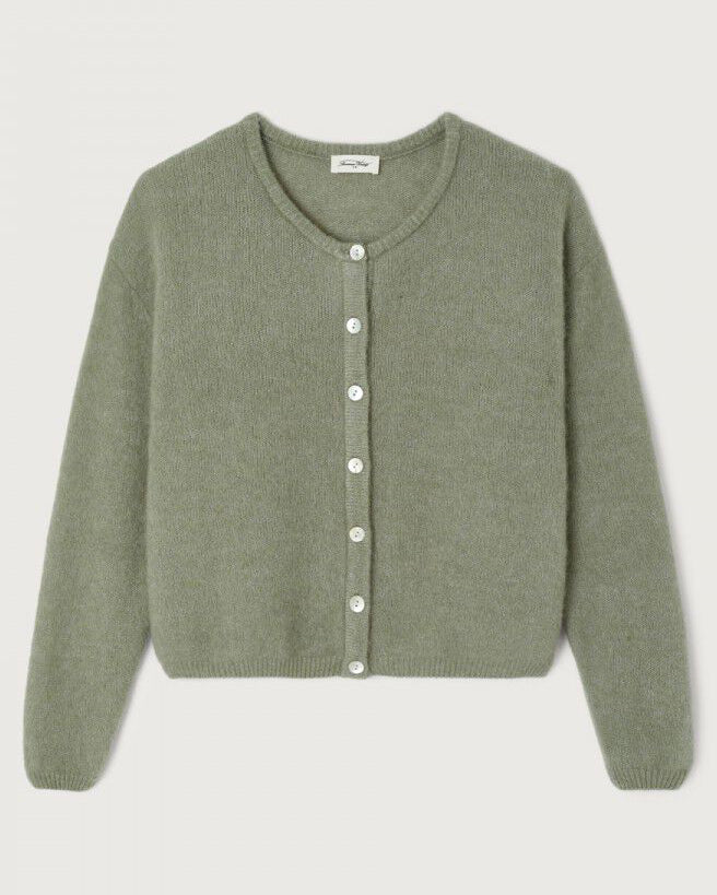 Vitow Cardigan - Kaki Multichine