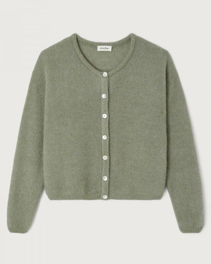 Vitow Cardigan - Kaki Multichine