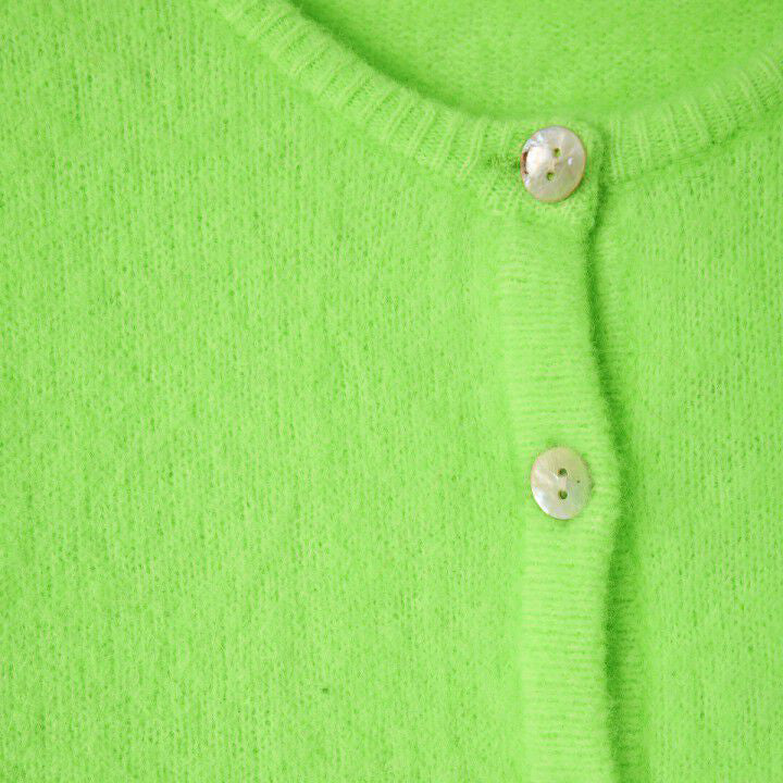 Vitow Cardigan - Pomme Fluo