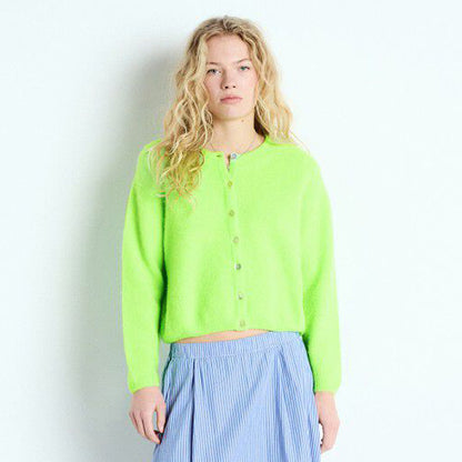 Vitow Cardigan - Pomme Fluo