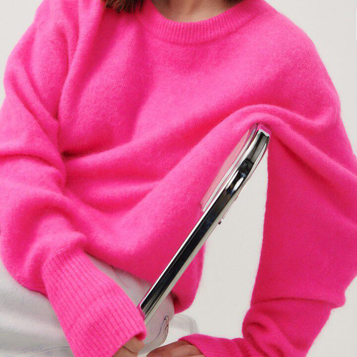 Vitow Sweater - Rose Fluo