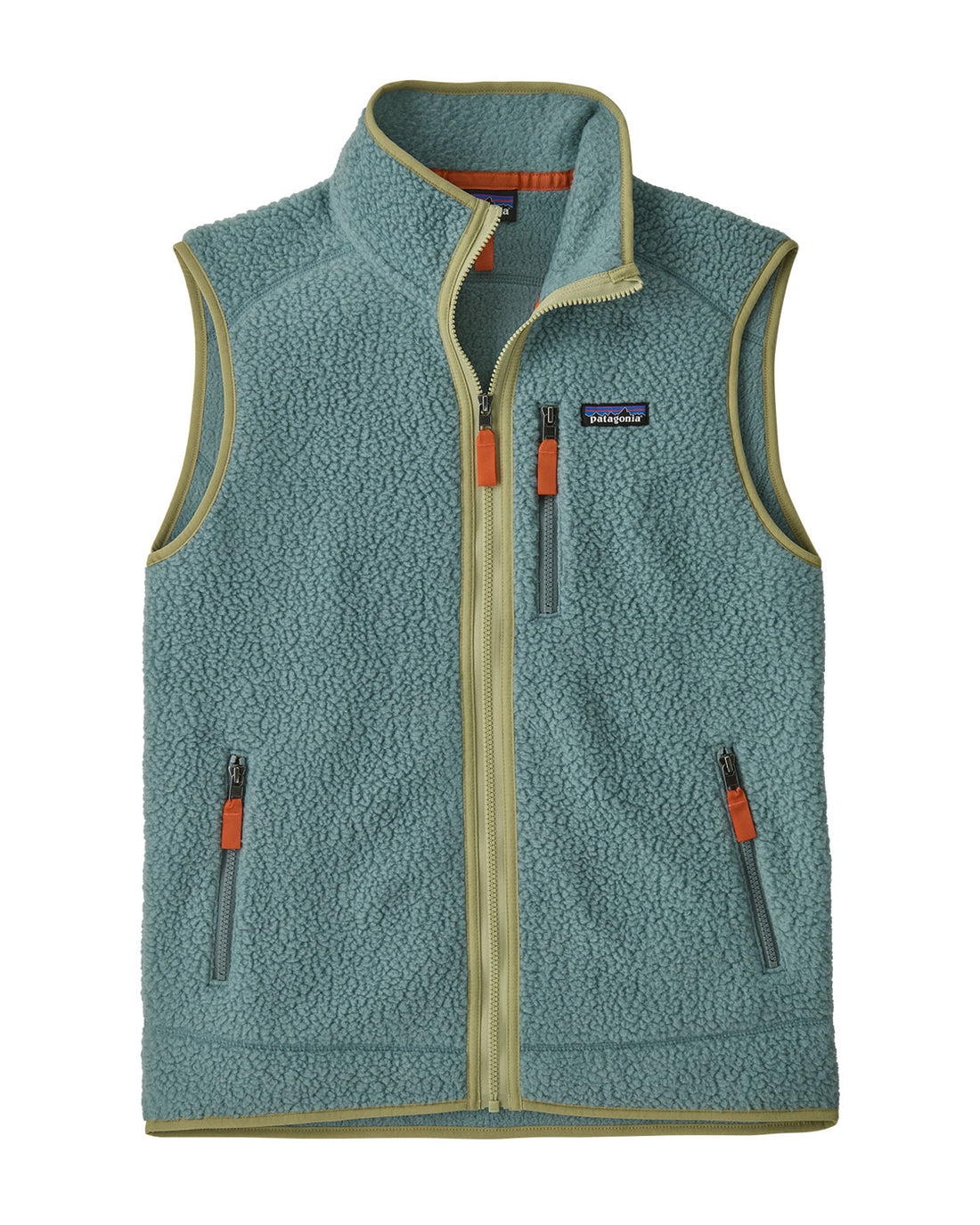 Retro Pile Vest - Blue Sage