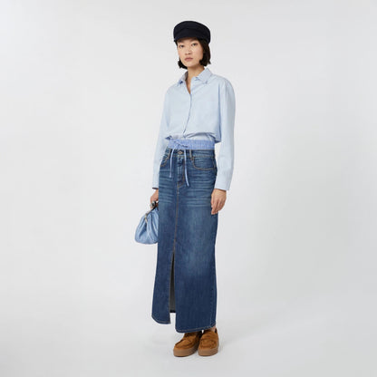 Nuoro Stripe Shirt - Light Blue