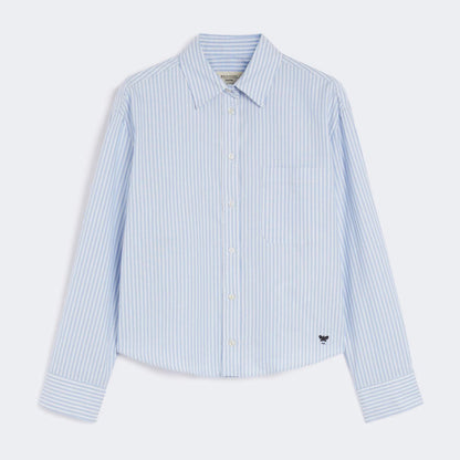 Nuoro Stripe Shirt - Light Blue
