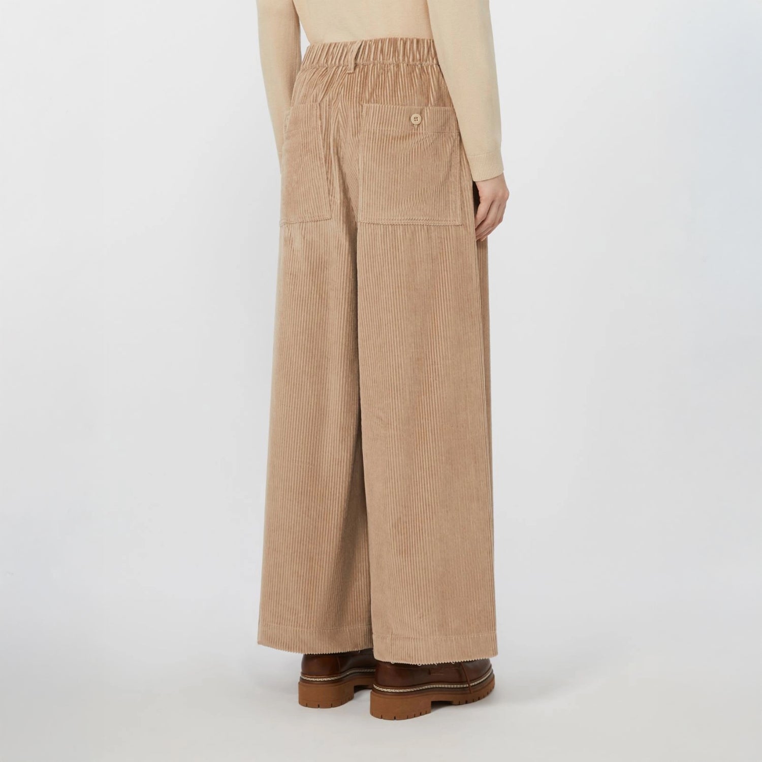 Ursola Cord Trouser - Sand