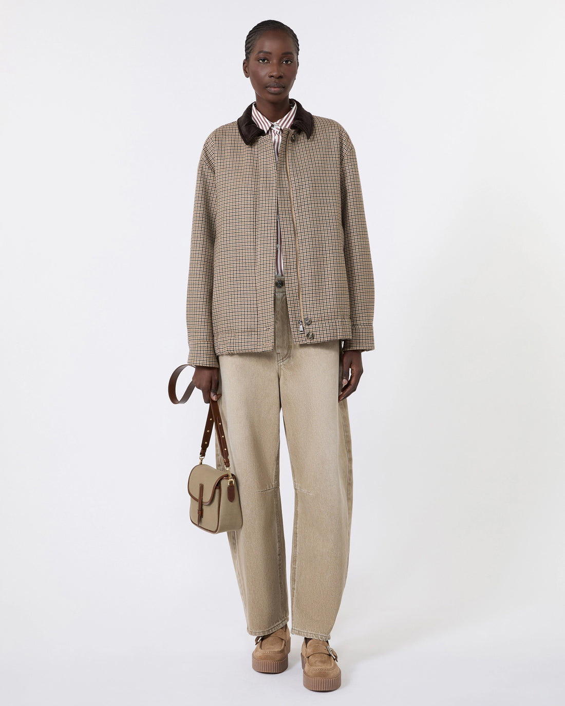 Arcadia Beige Denim - Beige