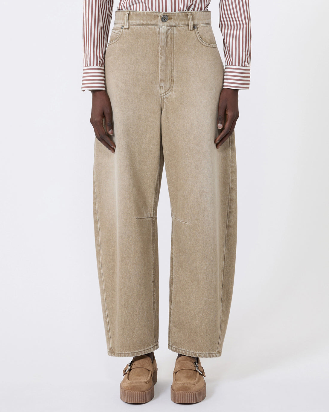 Arcadia Beige Denim - Beige