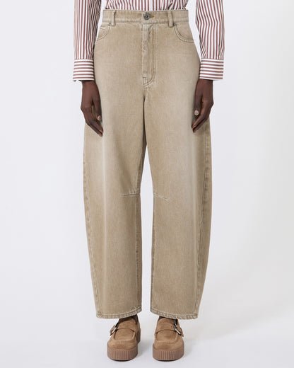 Arcadia Beige Denim - Beige