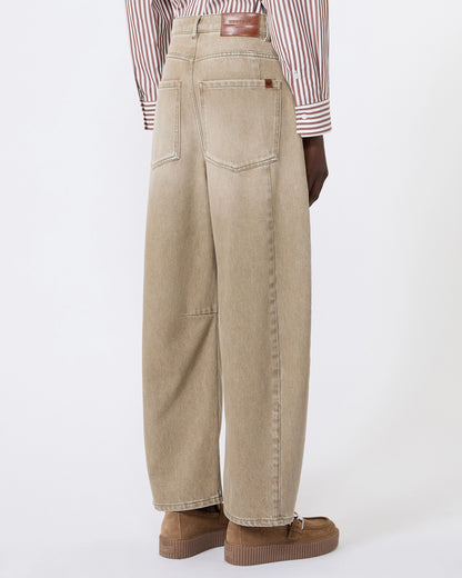 Arcadia Beige Denim - Beige