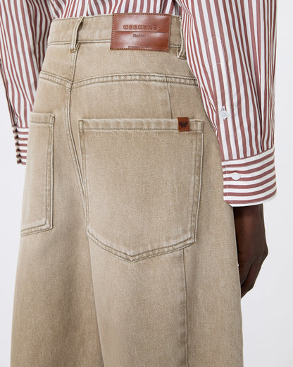 Arcadia Beige Denim - Beige