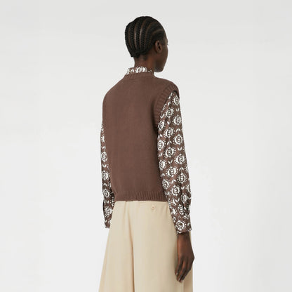 Caprara Knitted Waistcoat - Chocolate