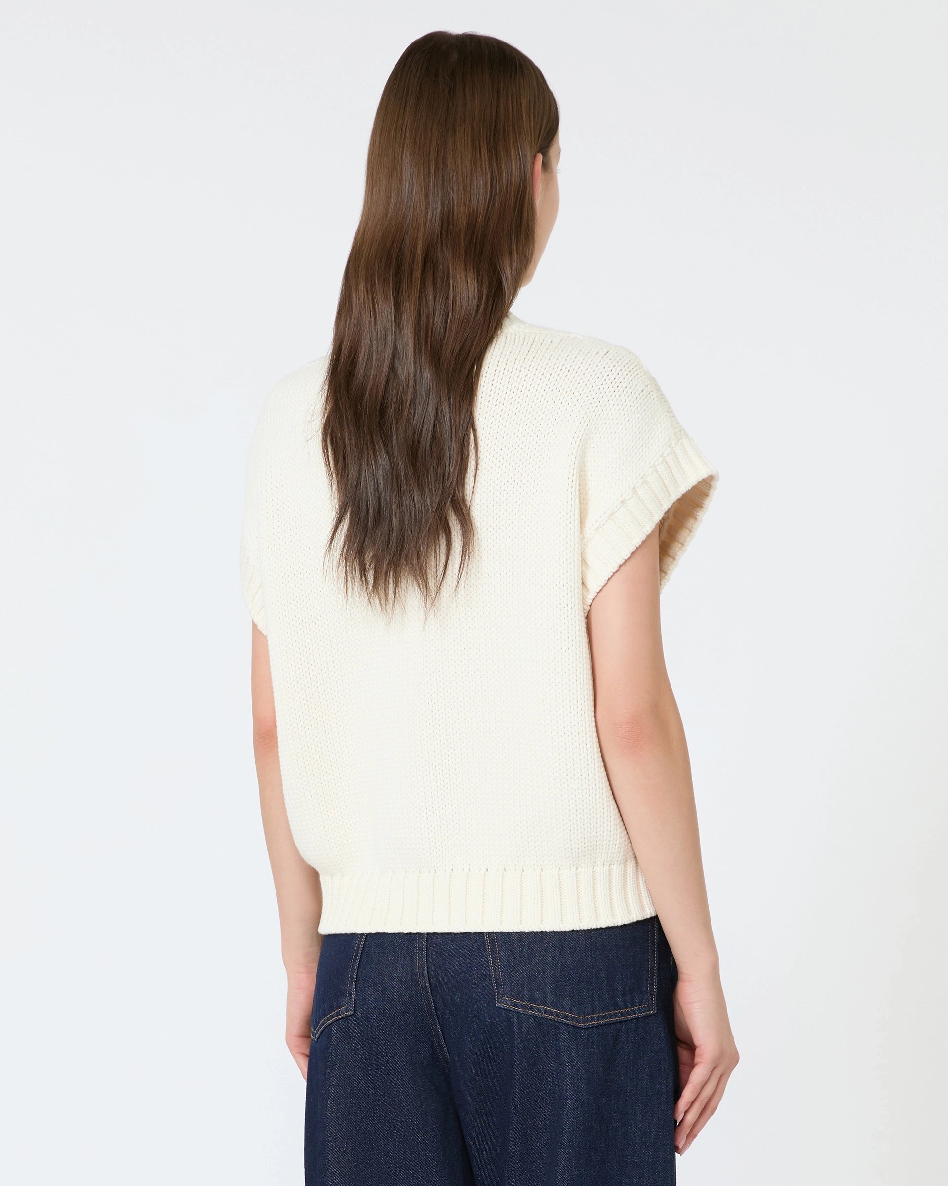 Pascia Knitted Tank - Beige
