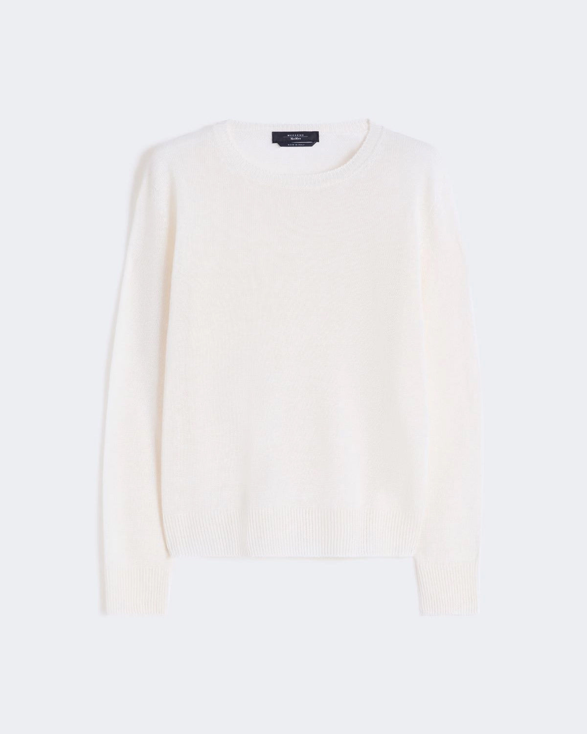 Atzeco Linen Basic Knit - White