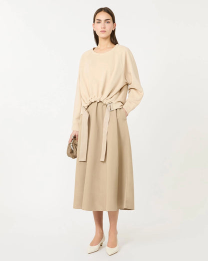 Destino 2 Piece Sweatshirt Dress Combo - Hazelnut