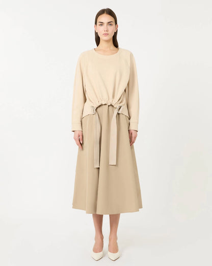 Destino 2 Piece Sweatshirt Dress Combo - Hazelnut