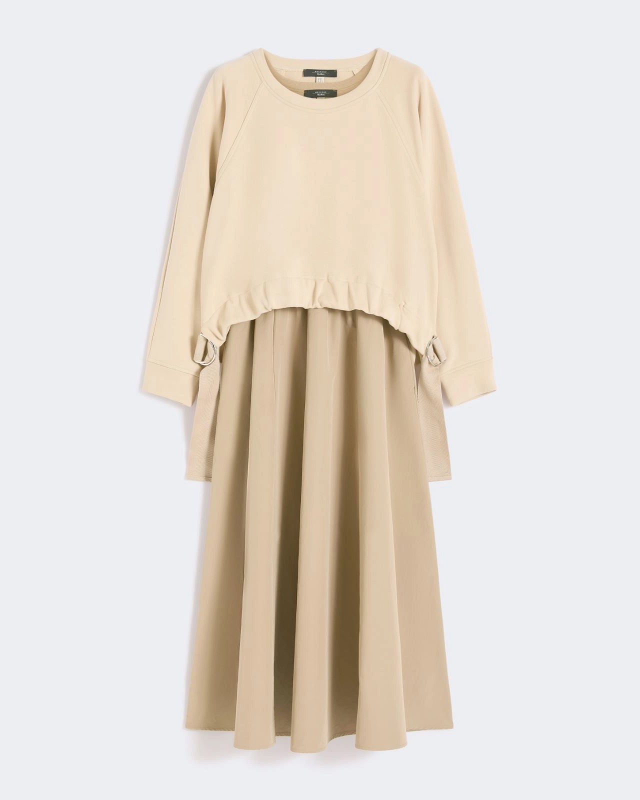 Destino 2 Piece Sweatshirt Dress Combo - Hazelnut