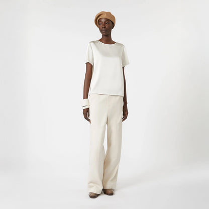 Gilbert Short Sleeve Tee - Ivory