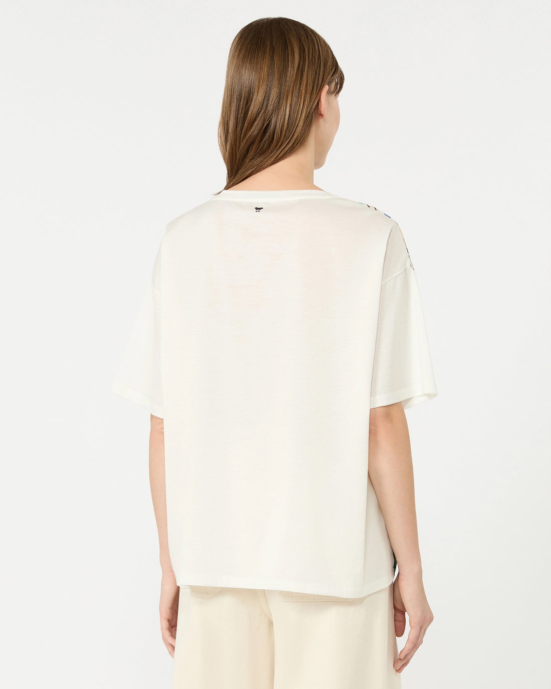 Terzo Holiday Print Tee - Light Blue