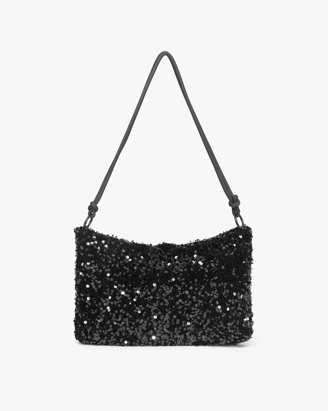 Day Sequin Shoulder Bag - Black