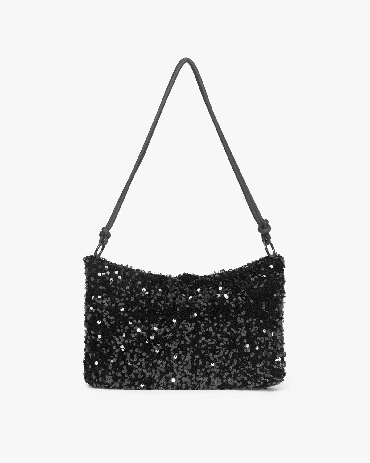 Day Sequin Shoulder Bag - Black