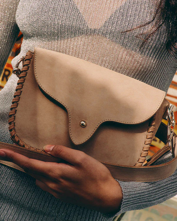 West Nubuck Bag - Hemp