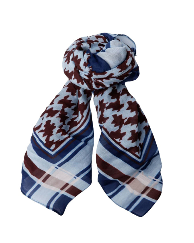 Willa Mini Scarf - Navy
