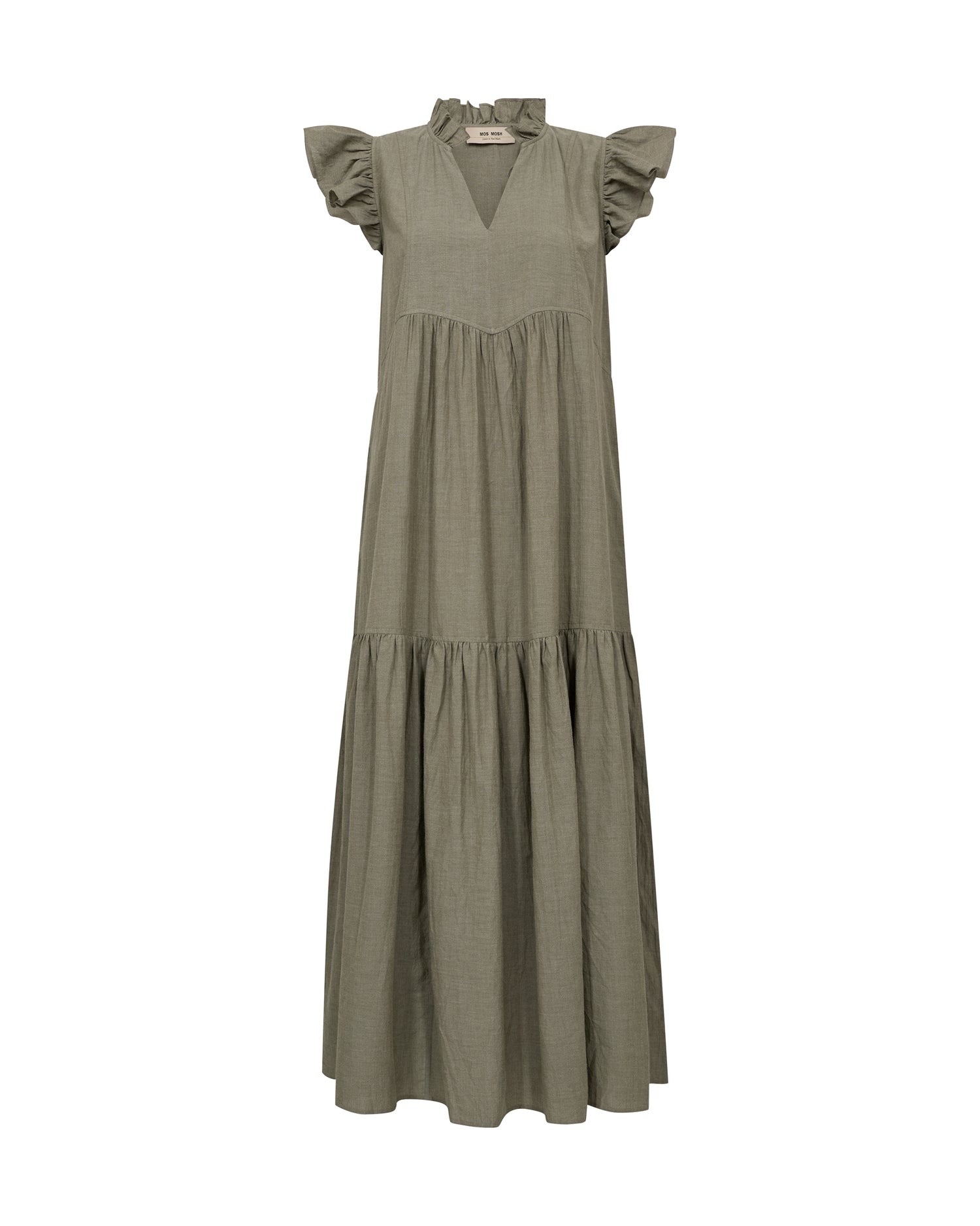 Waldy Izha Dress - Burnt Olive