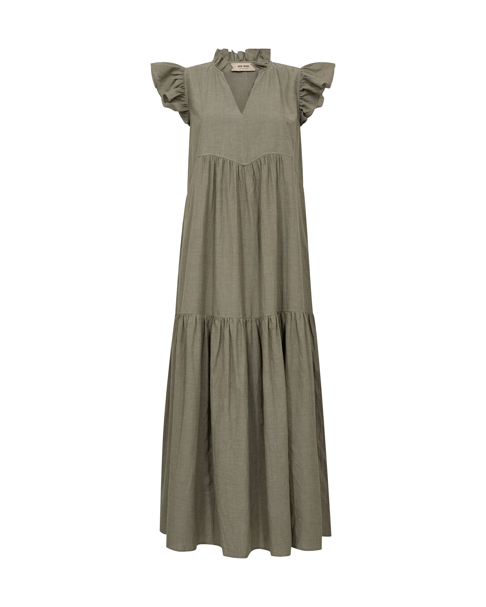 Waldy Izha Dress - Burnt Olive