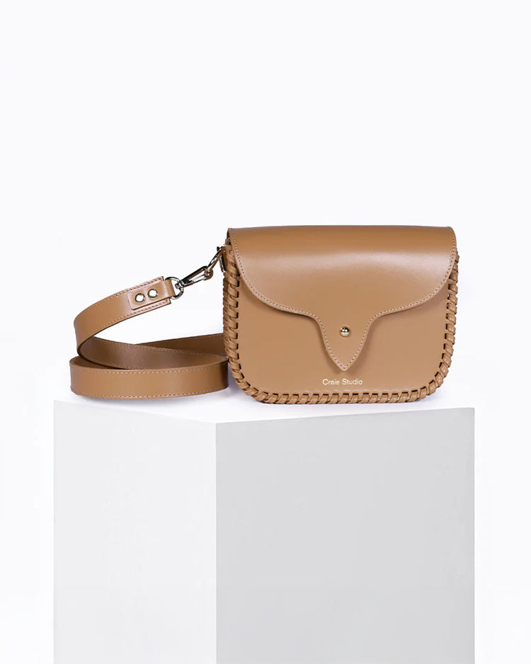 West Leather Bag - Mocha