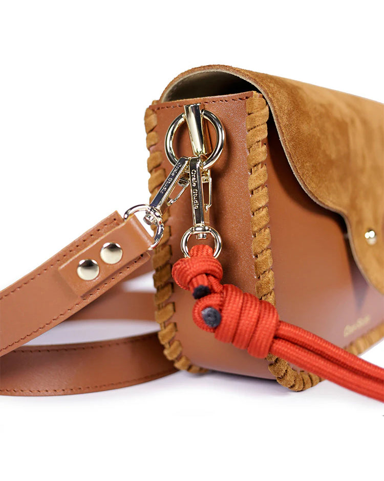 West Suede Bag - Tan