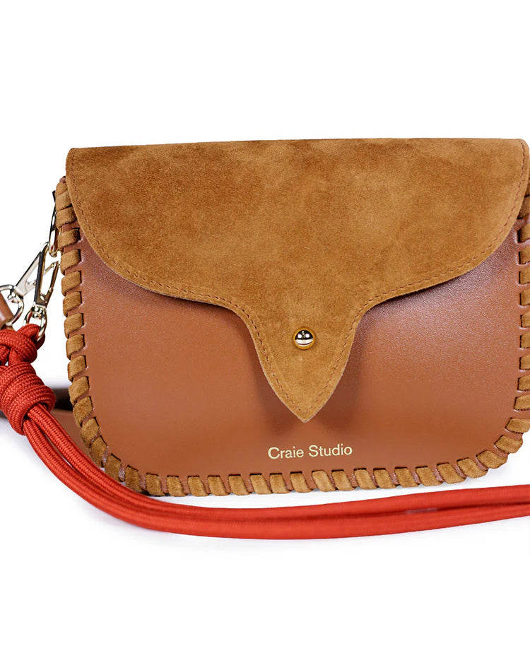 West Suede Bag - Tan