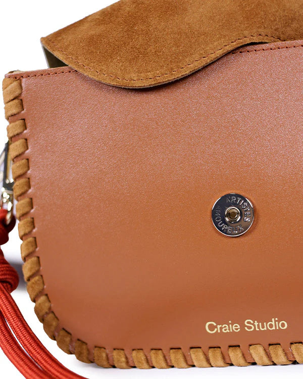 West Suede Bag - Tan