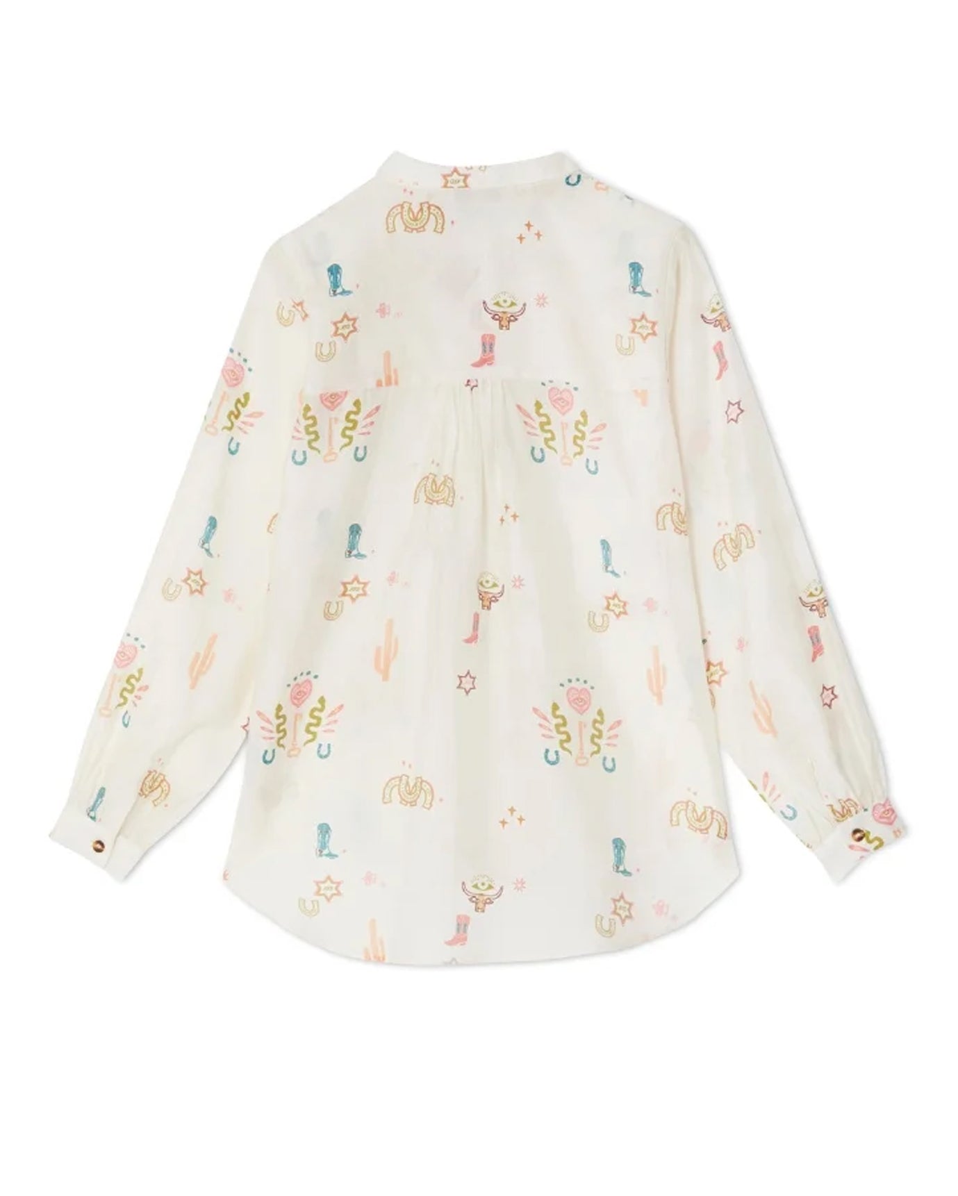 Western Icon Miley Shirt - Multi