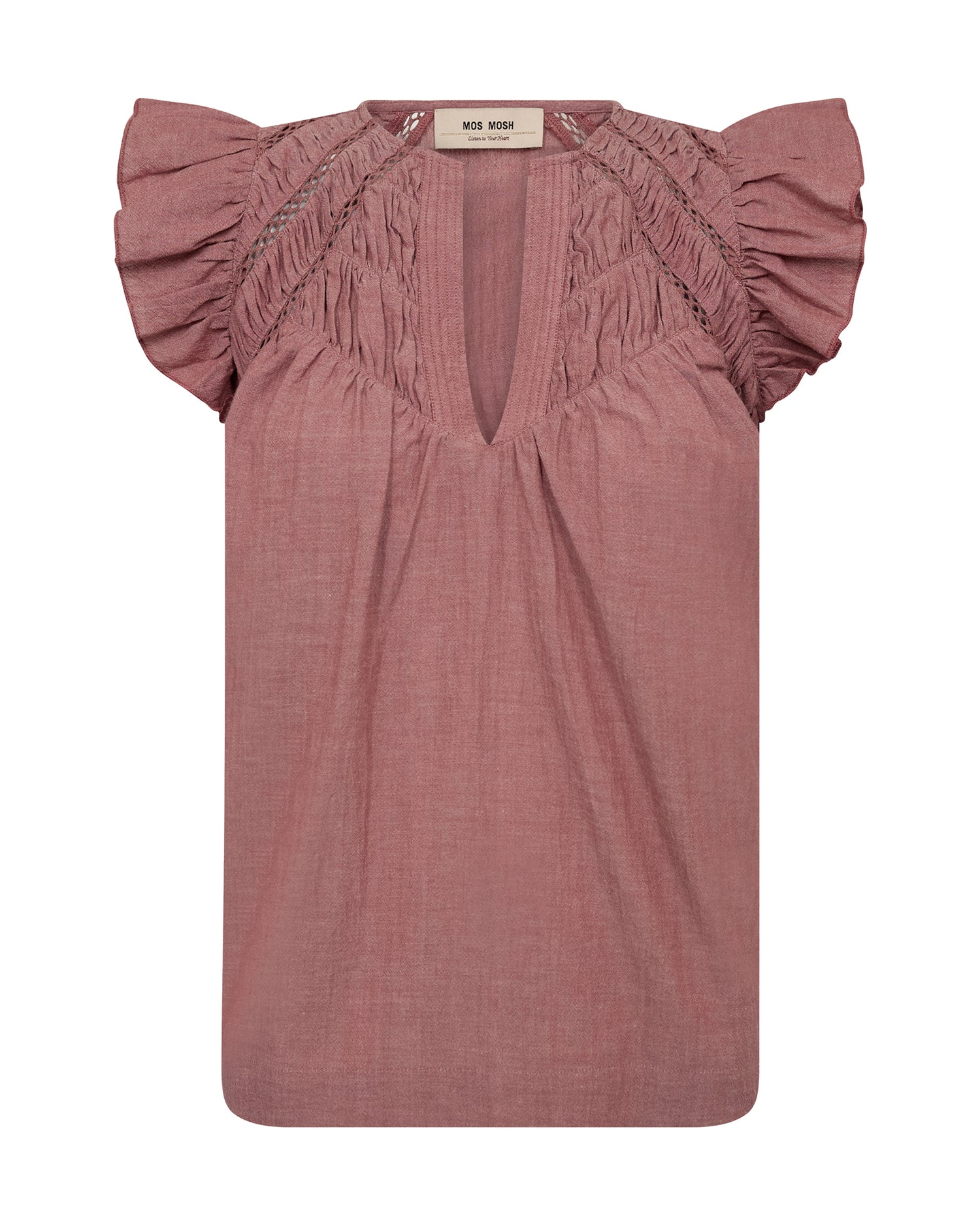 Woda Izha Blouse - Cowhide