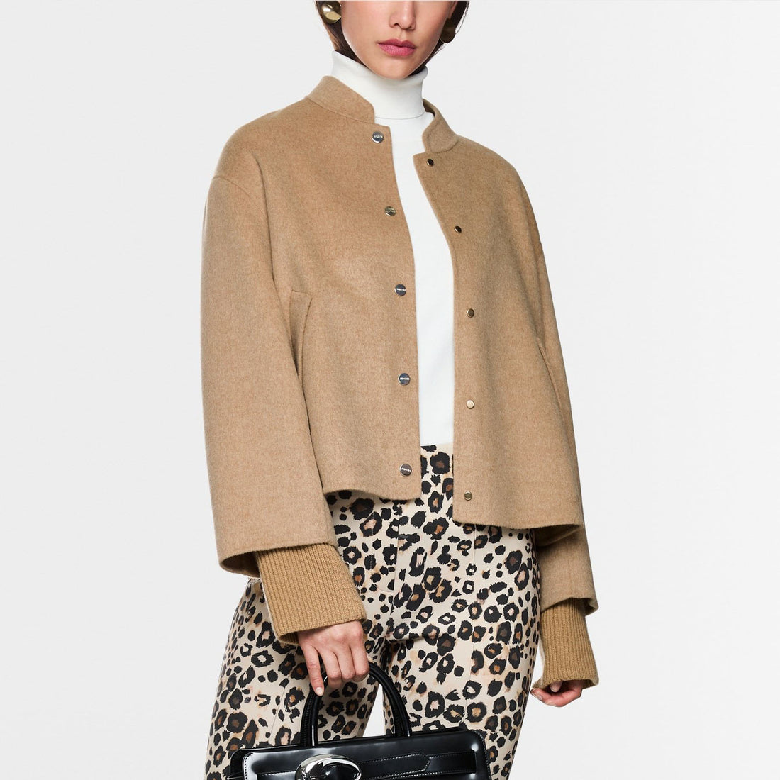 Double Face Wool Jacket - Warm Sand