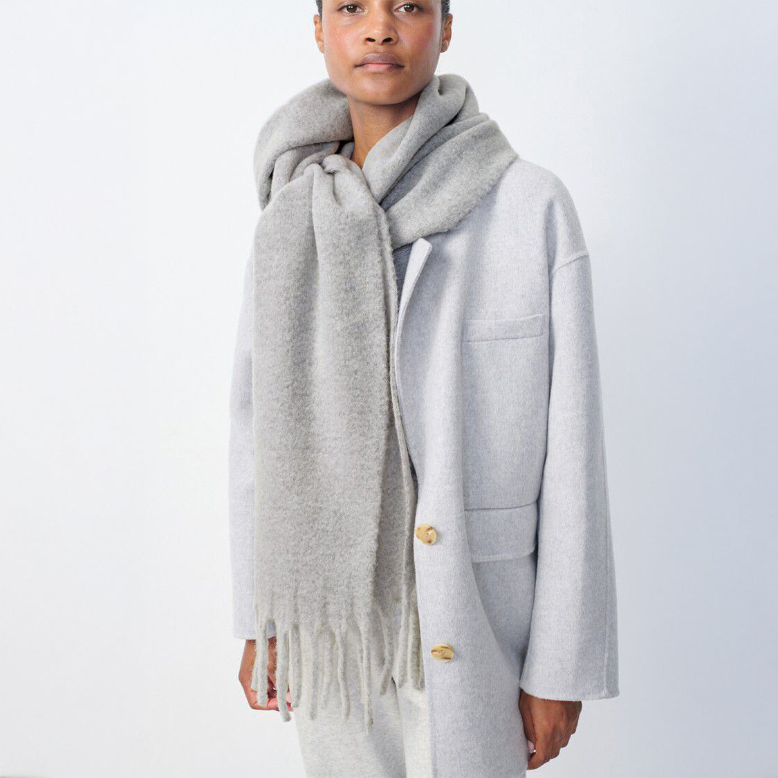 Zinaco Scarf - Gris Chine Noir