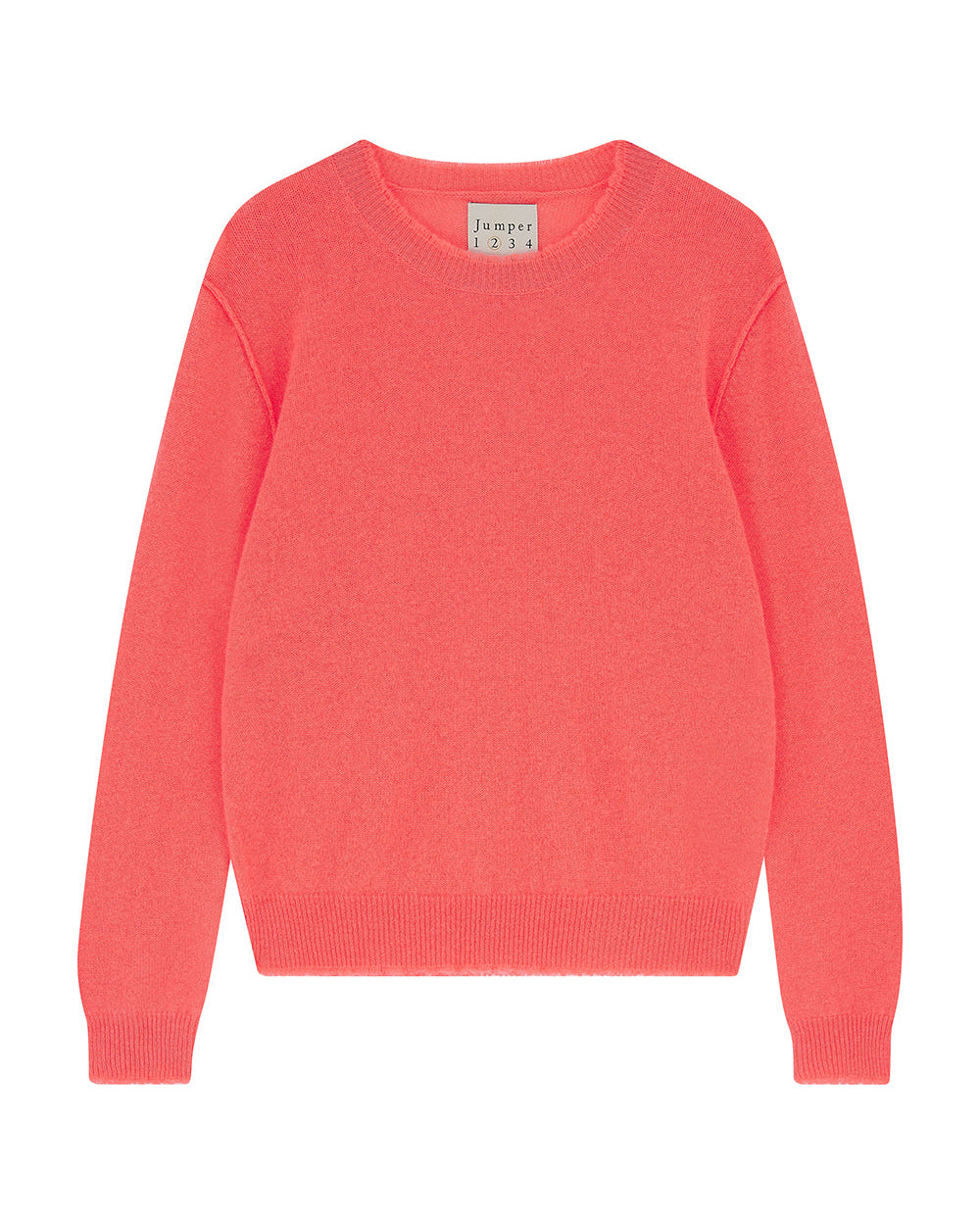 Distressed Crew - Cerise