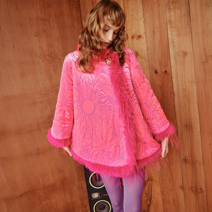 Zahrada Coat - Pink