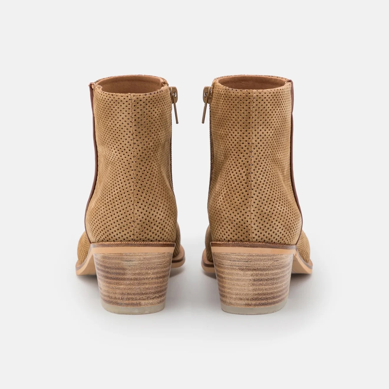 Textured Ankle Boot - Sand