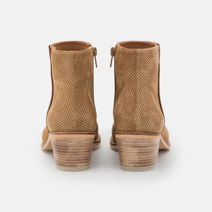 Textured Ankle Boot - Sand