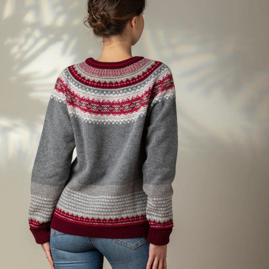 Alpine Sweater - Greyberry