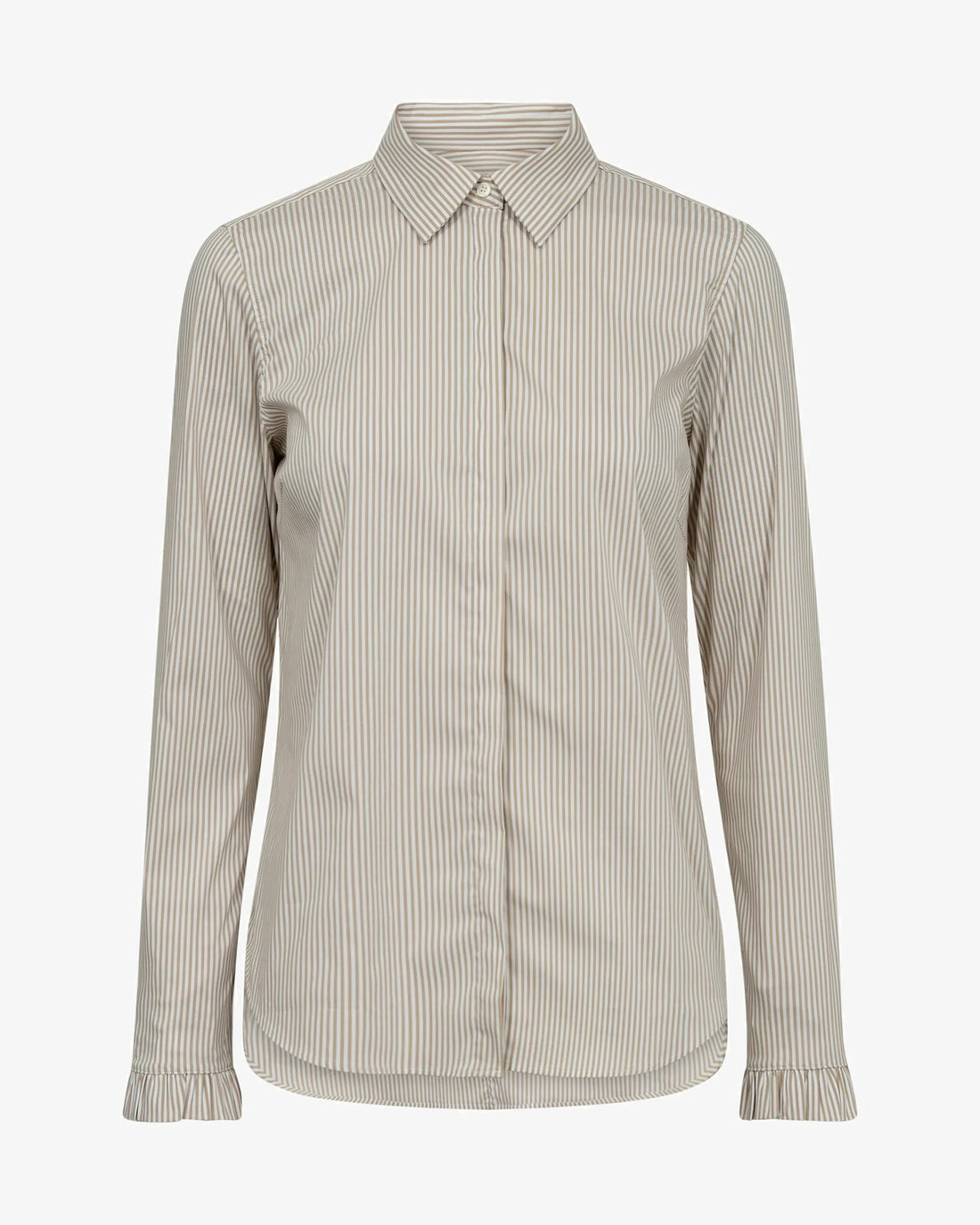 Mattie Flip Stripe Shirt - Safari