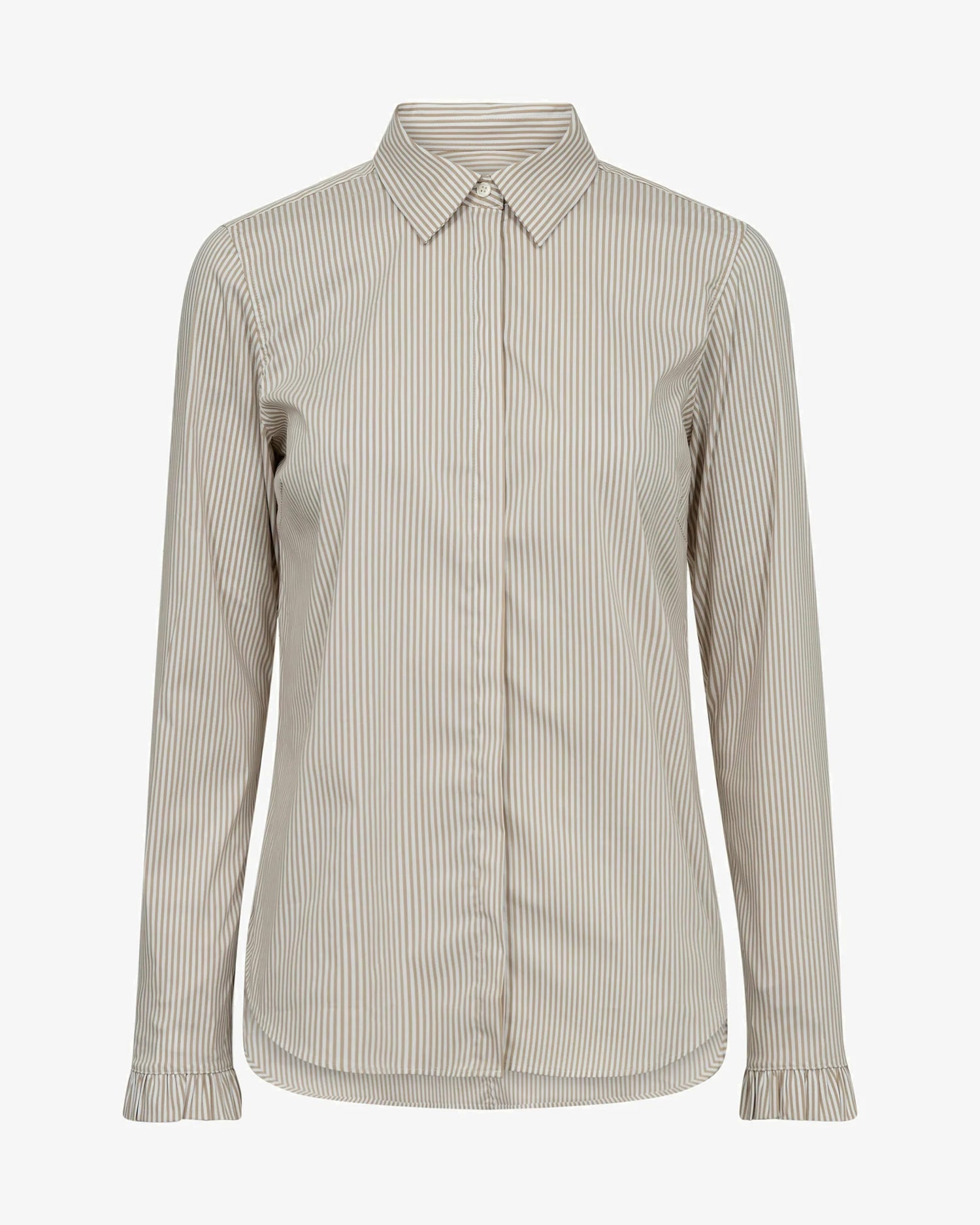 Mattie Flip Stripe Shirt - Safari