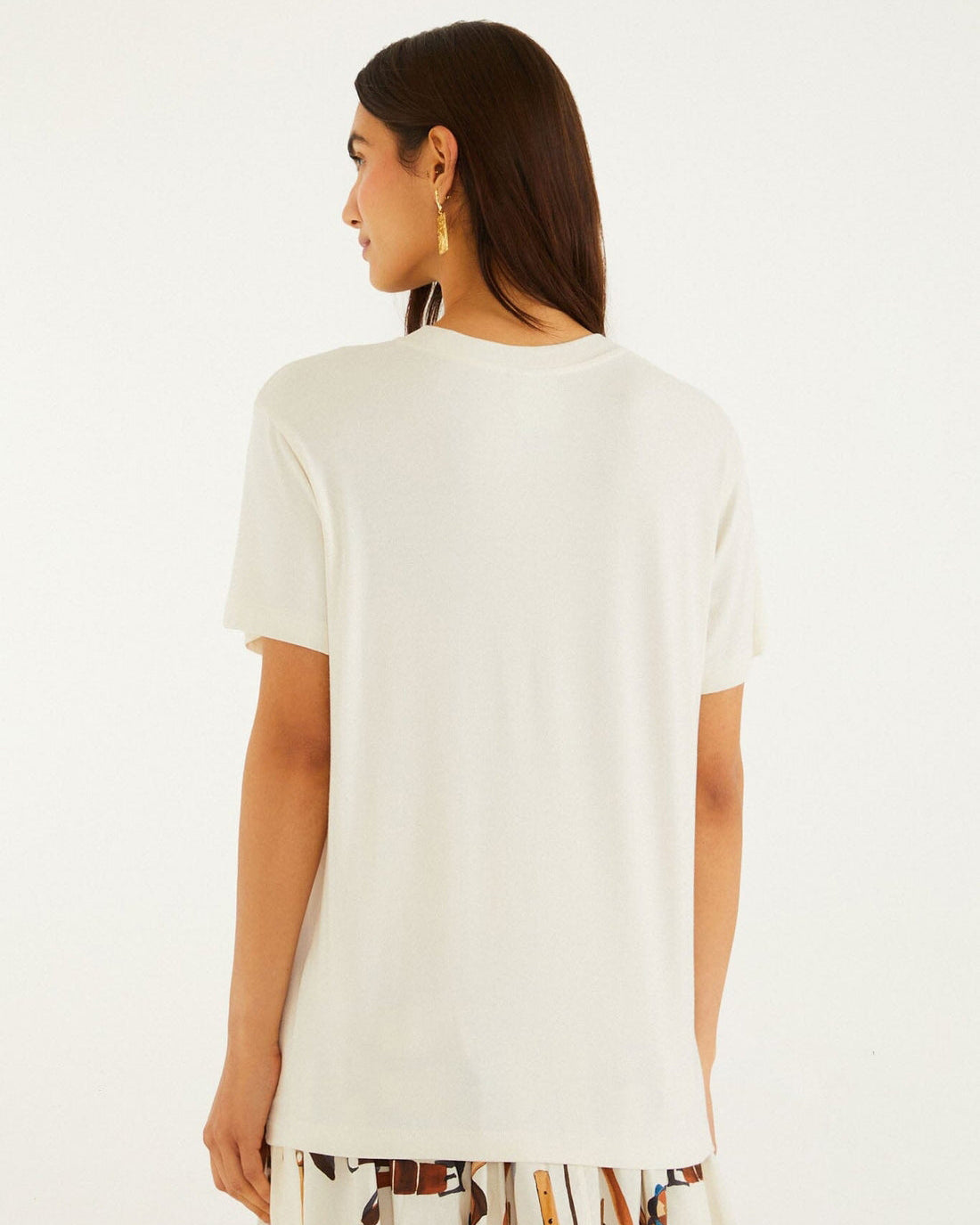 Equestrian Slim T-Shirt - Off-White