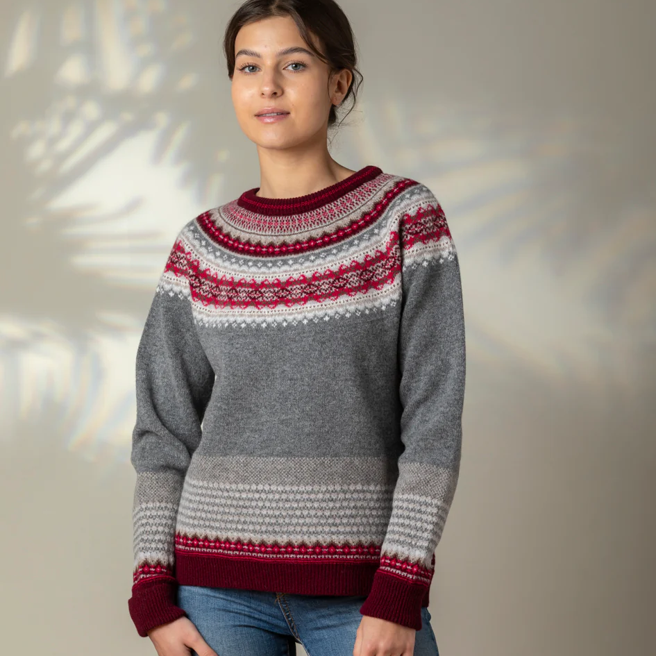 Alpine Sweater - Greyberry