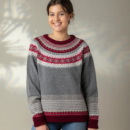 Alpine Sweater - Greyberry